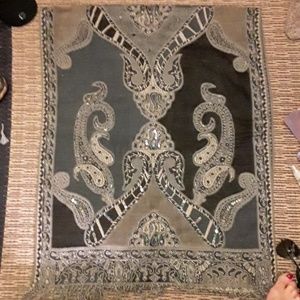 Beaded scarf/shaw... or wall hanging